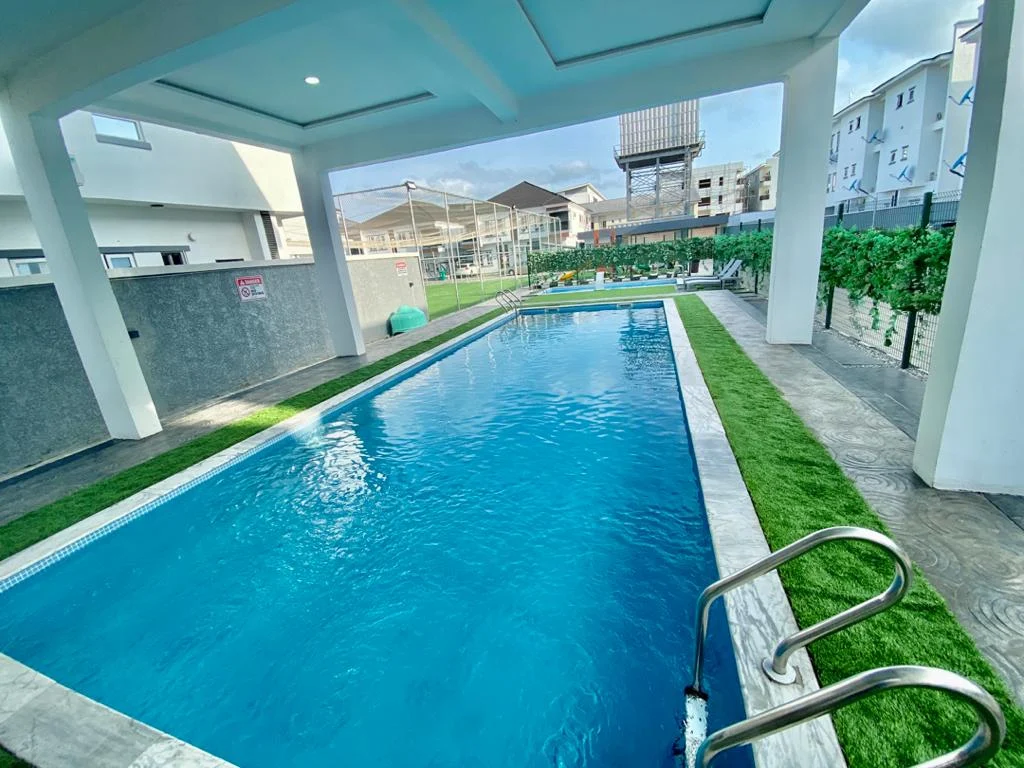 Swimming Pool at our Lekki Shortlet Apartment